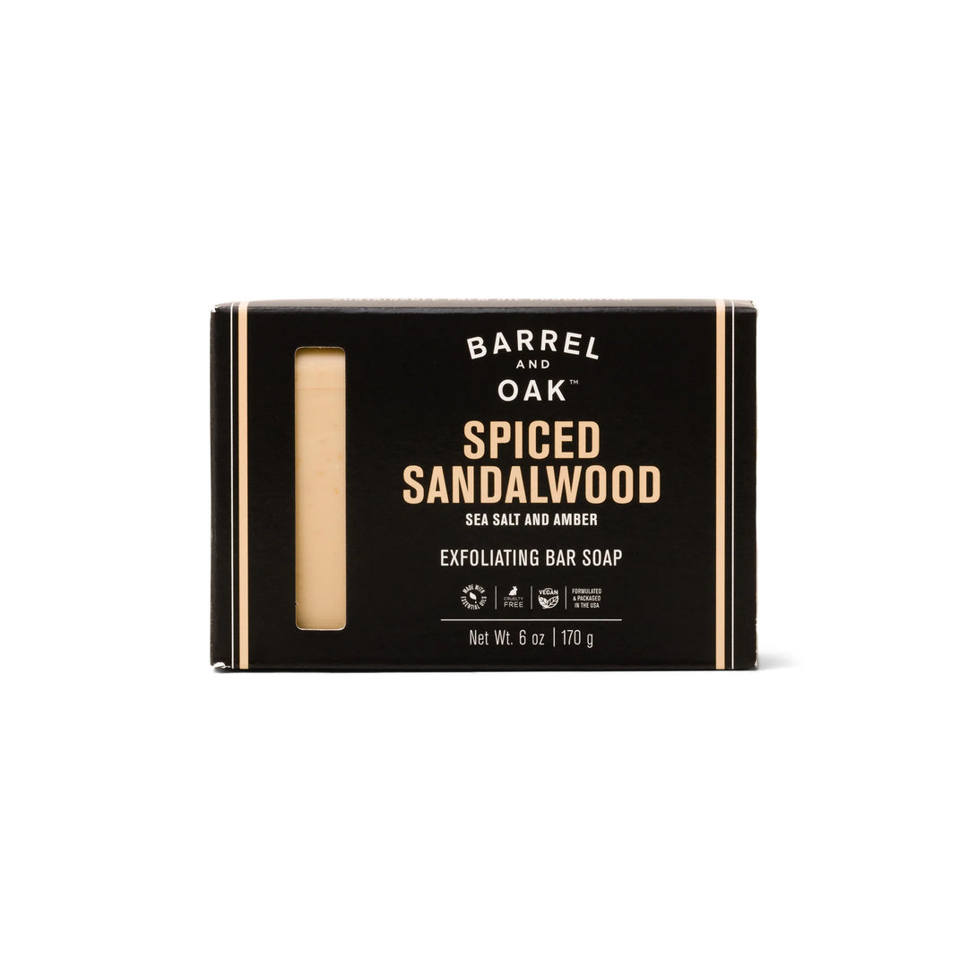 Barrel & Oak Exfoliating Bar Soap