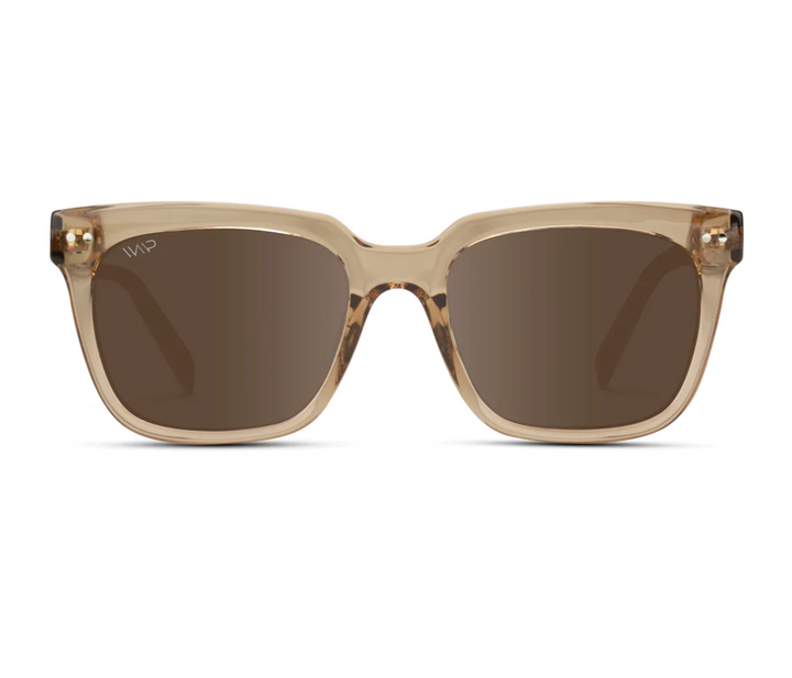 Sarah Crystal Brown Polarized Sunglasses