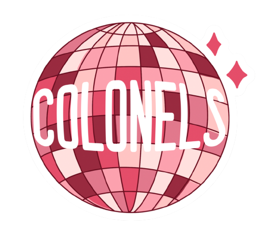 Colonels Disco Sticker