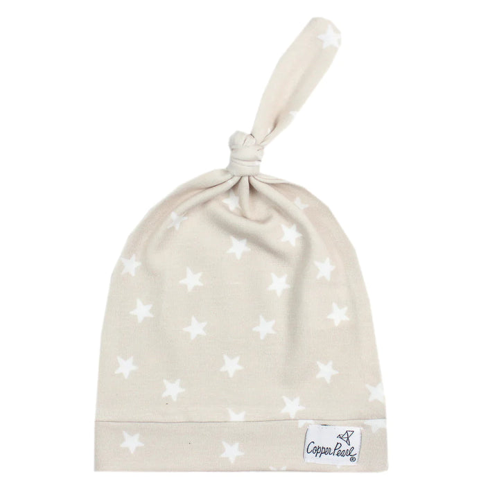 Twinkle Top Knot Hat