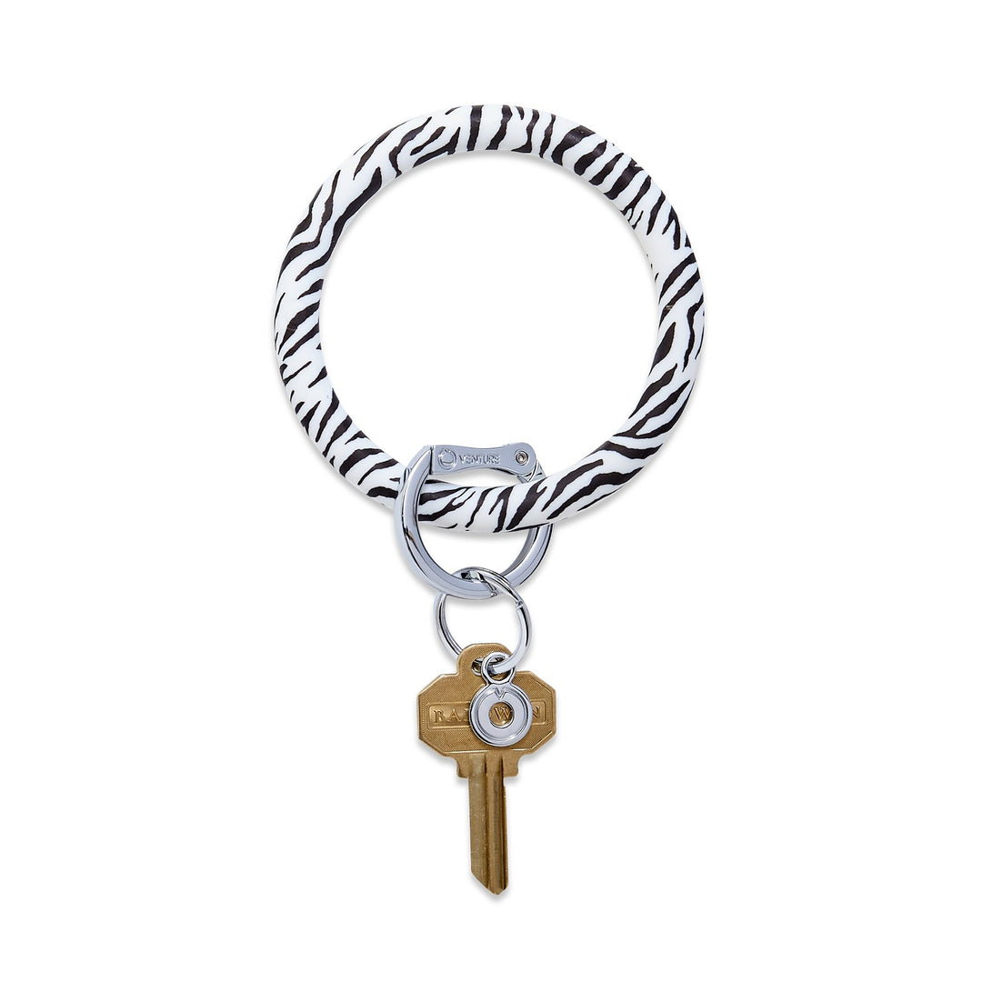 Zebra Oventure Key Ring