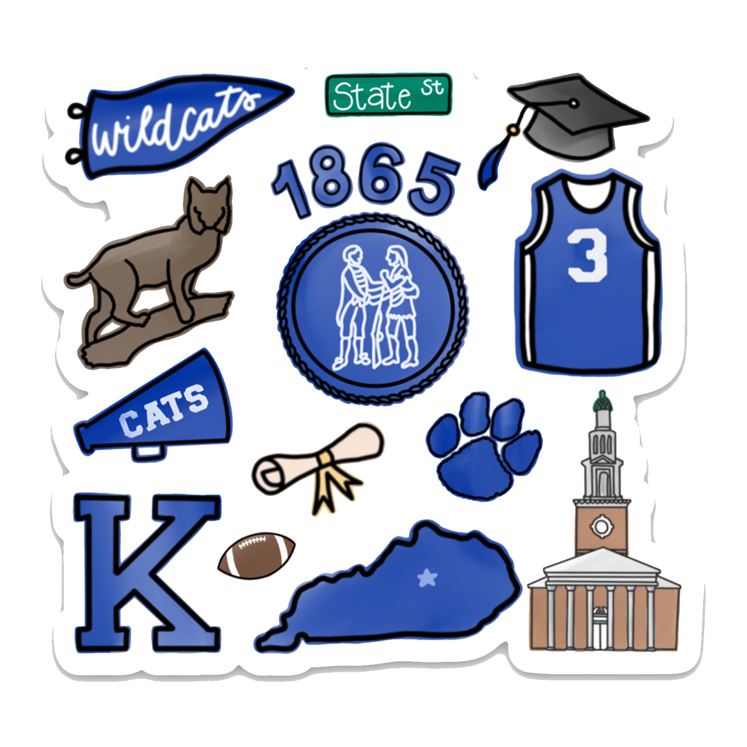Around Kentucky Sticker