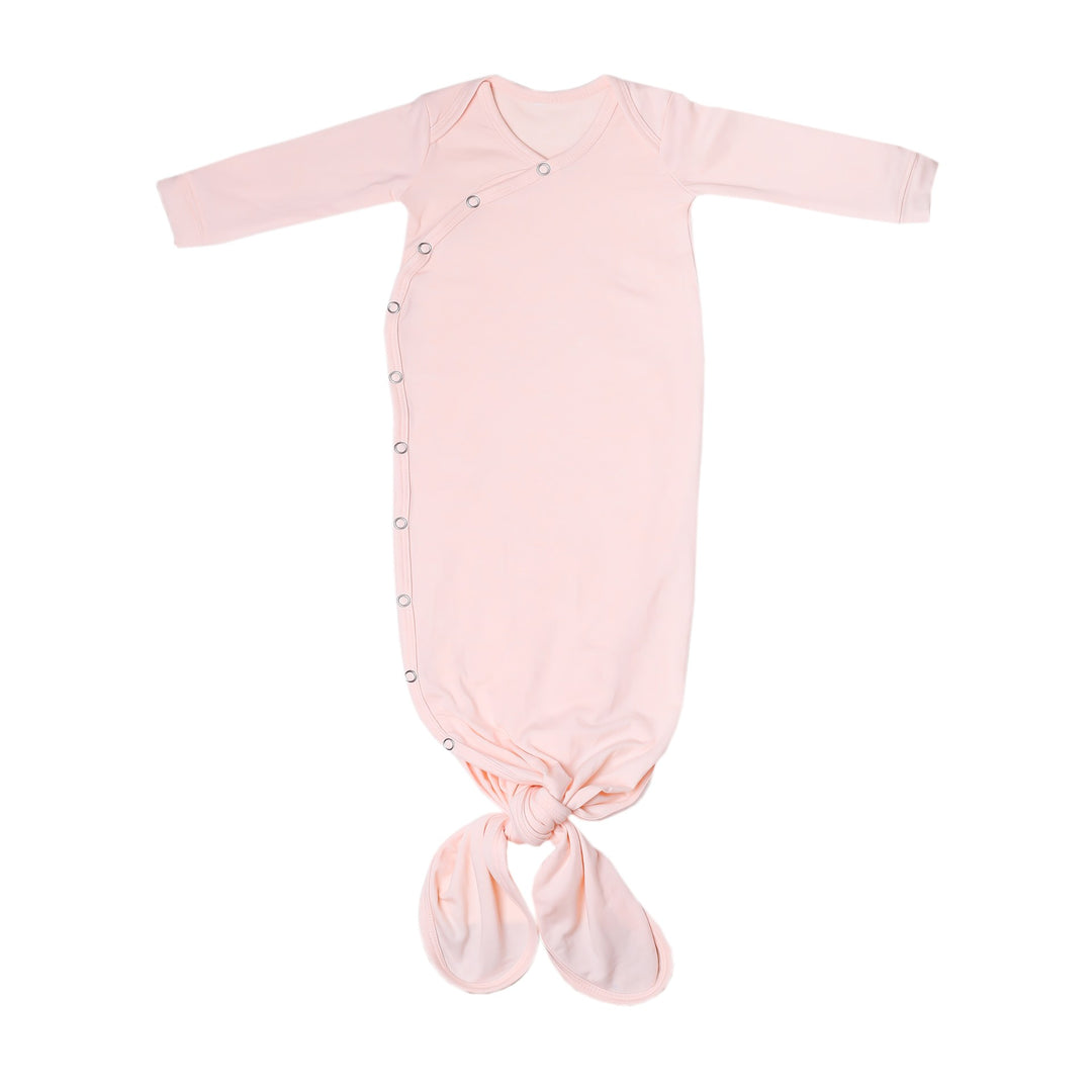 Blush Newborn Knotted Gown