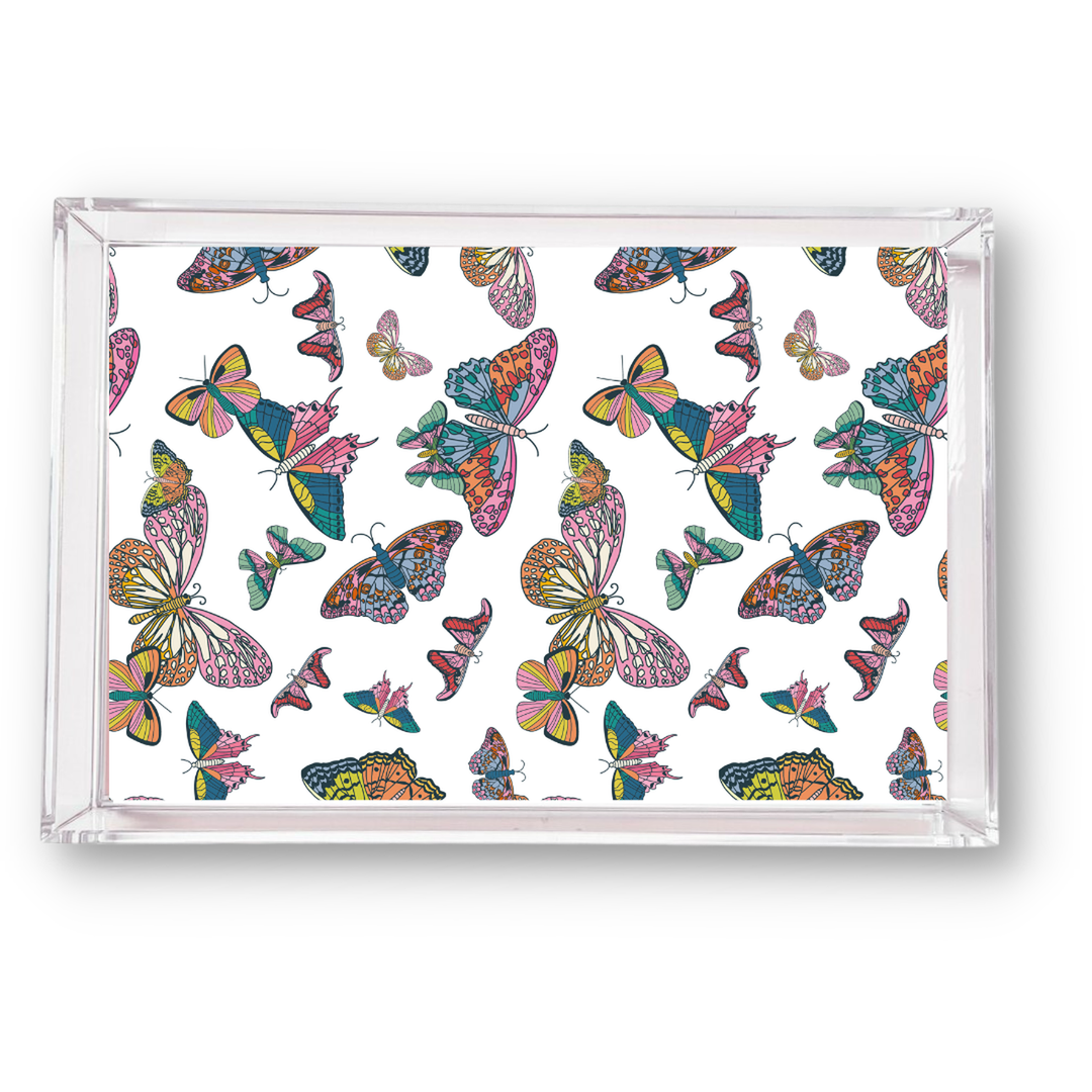 Butterfly Kisses Small Tray