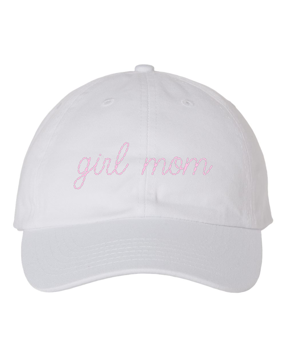 Girl Mom Stitched Cap