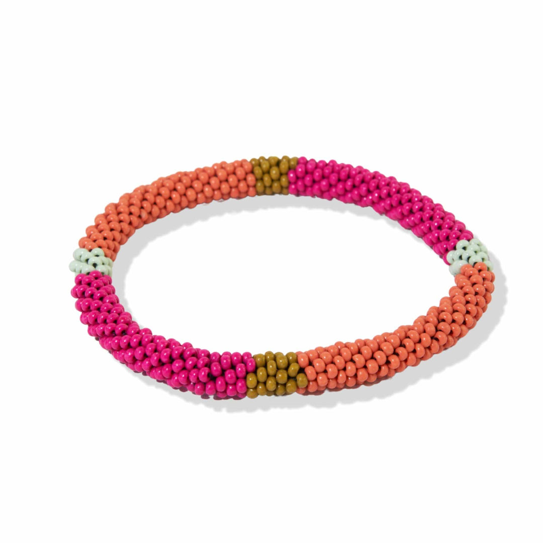Marcy Color Block Beaded Bracelet