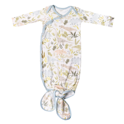 Rex Newborn Knotted Gown