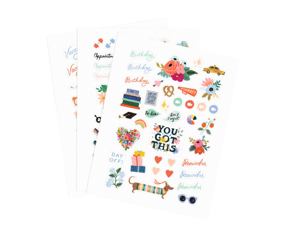 Rifle Paper Everyday Sticker Sheets