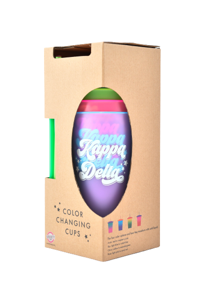 Set of 4 Color Changing Sorority Cups
