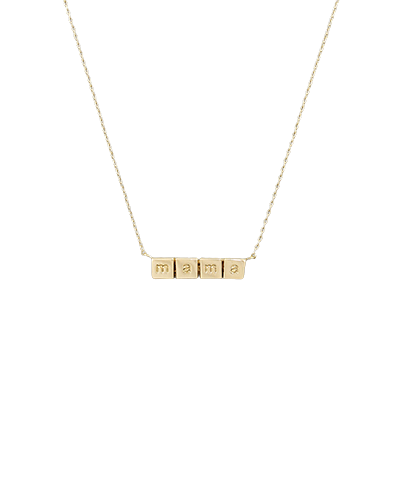 Mama Cube Necklace