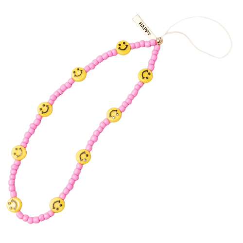 Happy Smiley Phone Strap - Thumbnail 3