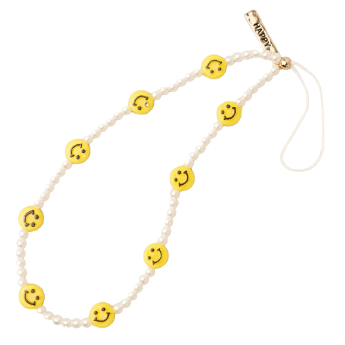 Happy Smiley Phone Strap - Thumbnail 4