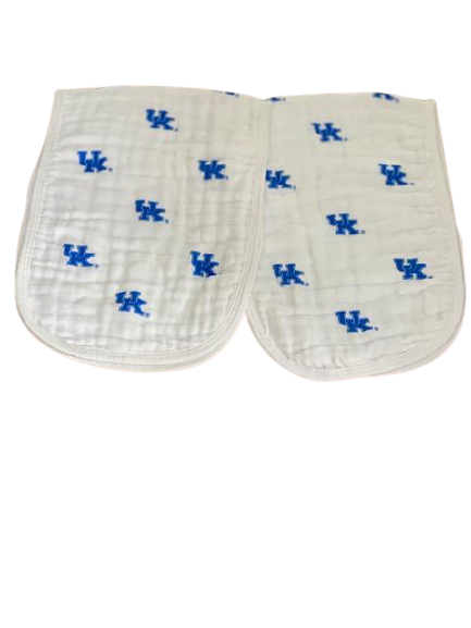 University of Kentucky Muslin Burp Cloth