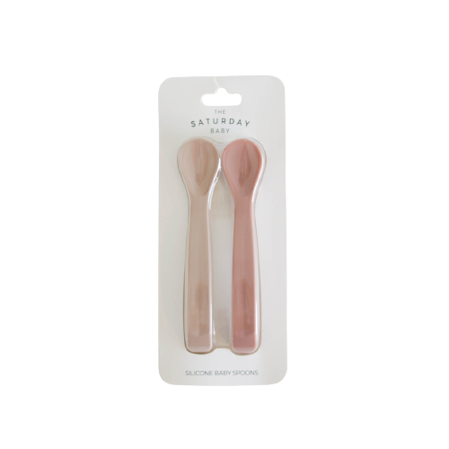 Silicone Baby Spoon Set – The Saturday Baby