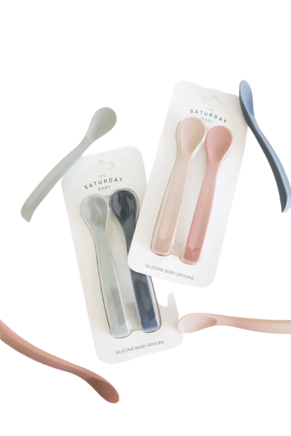 The Saturday Baby Silicone Spoon Set