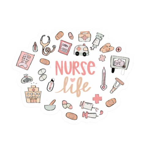 Nurse Life Sticker