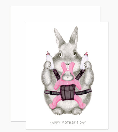 Mom Bunny Card
