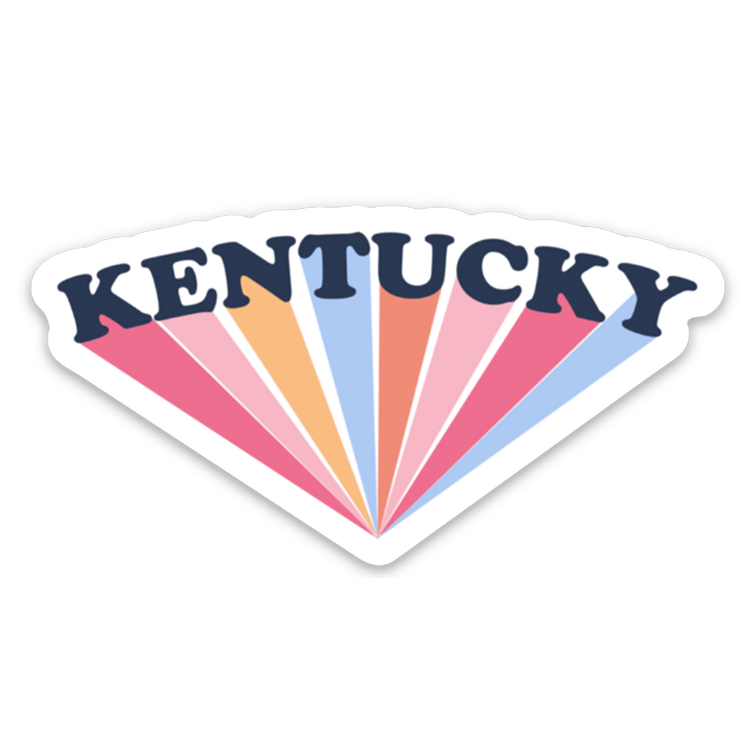 Kentucky Burst Sticker