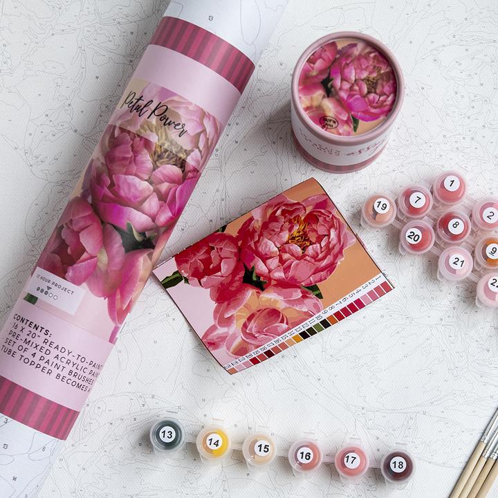 Petal Power Paint By Number Kit