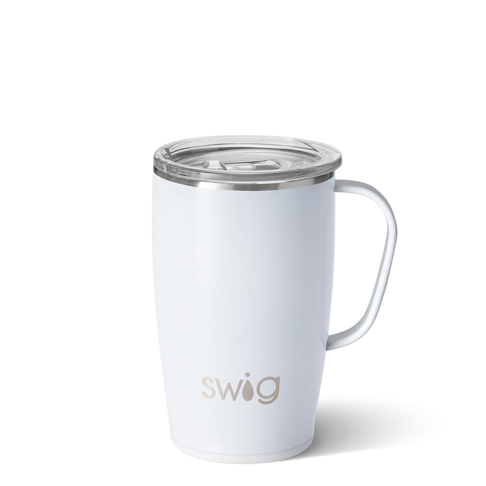 Diamond White Swig Travel Mug